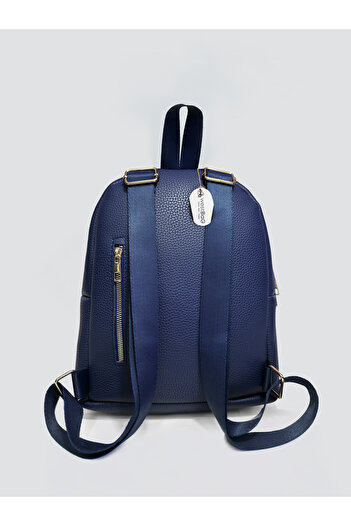 westbag Unisex Faux Leather Zippered Multi-Pocket Backpack
