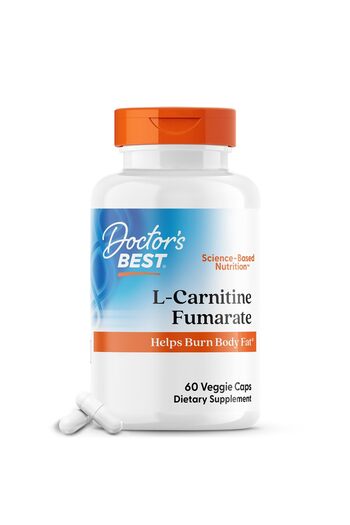 Doctor's Best Doctors BEST L-Carnitine Fumarate, , Vegan 60 Caps