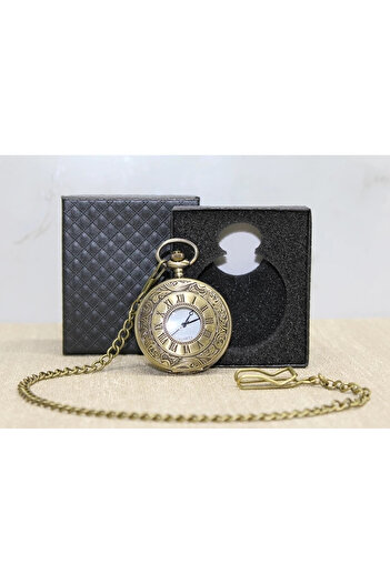 shopwave Antique Chain Clock with Special Box Alk4668