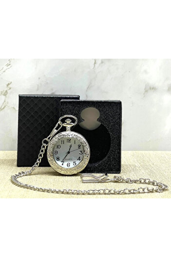 shopwave Special Boxed Silver Chain Watch Alk4686