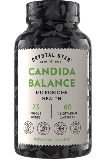 Crystal Star , Candida Balance, 60 Veggie Caps