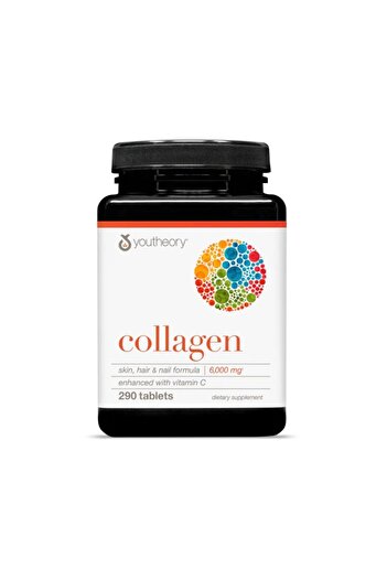 Youtheory Collagen, w/ Vitamin C - 290 Tablets - Pack of 1