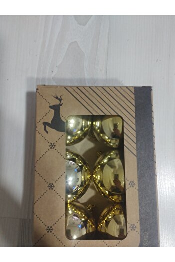 Lider MAGNESİA New Year's and Special Occasions 6 cm Colorful Ornament Balls