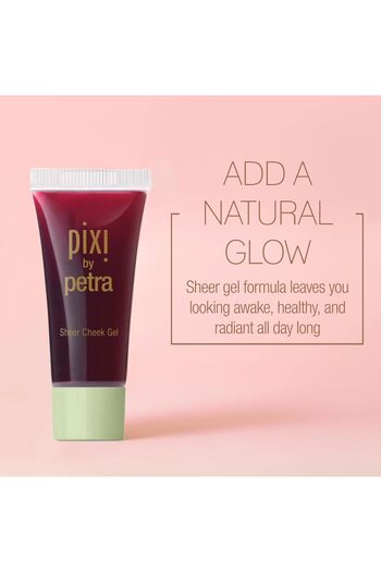 pixi Sheer Cheek Gel - Flushed | Hydrating Liquid Blush, Oil & Fragrance-Free