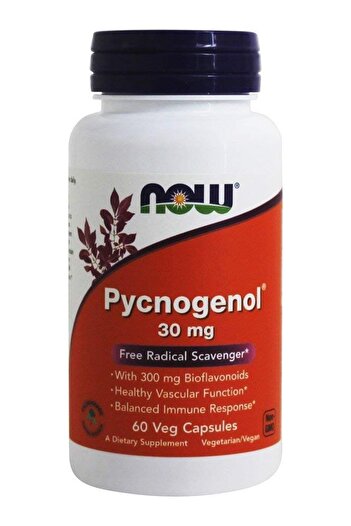 Now Foods - Pycnogenol Free Radical Scavenger 30 mg. - 60 Capsules
