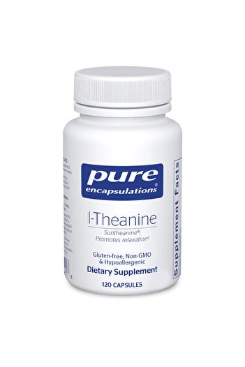 Pure Encapsulations L-Theanine - Amino Acid Supplement to Support Relaxation, Stress & Nervous System - 120 Capsules