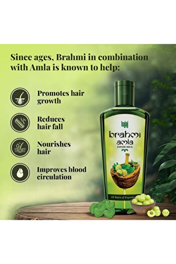 Bajaj Brahmi Amla Hair Oil ( Enriched with Ayurvedic Brahmi) 400ml