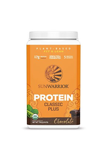 Sunwarrior Organic Classic Plus Chocolate, 750 Gr
