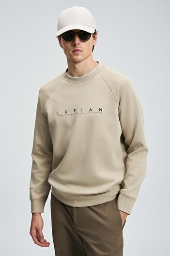 Lufian 112030177 Cooper Men's Sweatshirt Beige