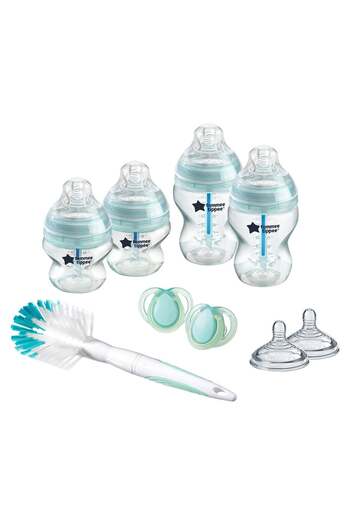 tommee tippee Advanced Anti Colic Newborn Baby Bottle Starter Kit With Breast-Like Teats And Unique