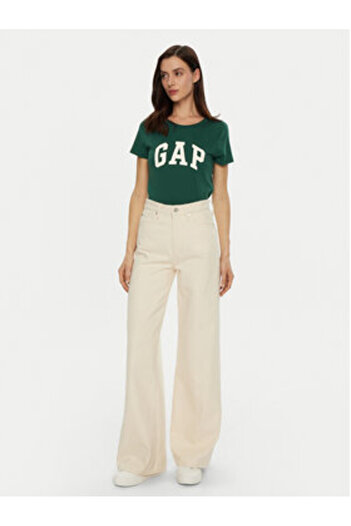 GAP Γυναικείο T-Shirt 417797-20 Πράσινο
