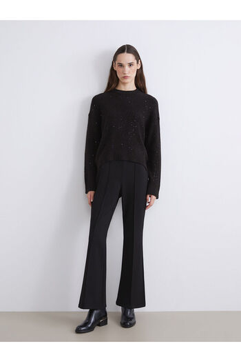LC Waikiki Ozmarka New Season Elastic Waist Spanish Leg Women's Trousers