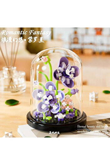 choice2 7231 Diy Micro Flower Building Blocks Mini Bricks Particles Eternal Life Flowers Home Decoration Ass