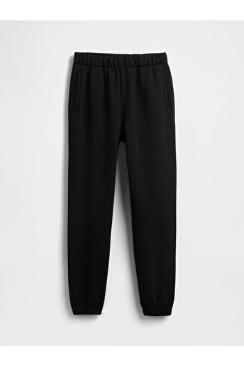 GAP Kadın Siyah High Rise Boyfriend Jogger Eşofman Altı