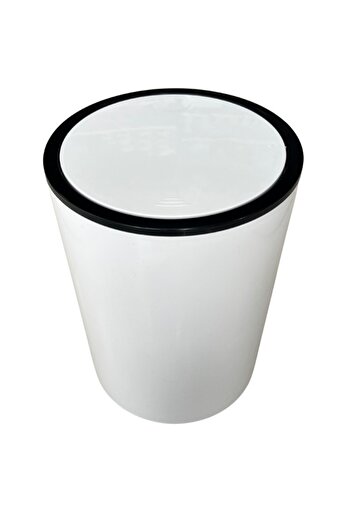 Saban Off-White Trash Can 5 Liter Inca Model