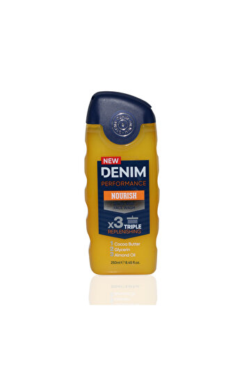 Denim Body and Face Wash for Men Nourish 250ml