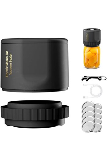 Generic WESTCH Mason Jar Sealer, Mason Jar Vacuum Sealer, Electric Mason Jar Vacuum Sealer Kit for Wide Mout
