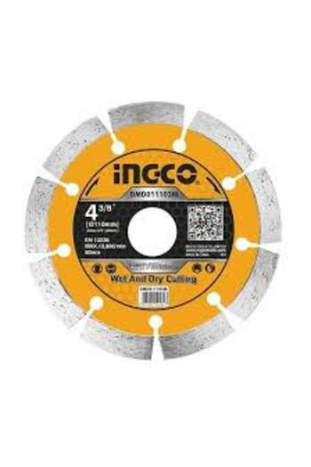 Ingco Diamond Disc Set DMD011102M Premium Professional Cutting and Grinding Discs for Stone, Tile, C
