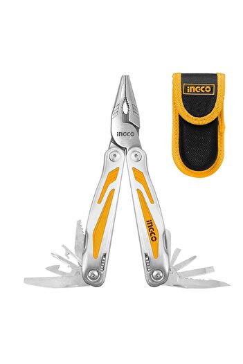 Ingco FOLDABLE MULTI-FUNCTION TOOL HFMFT0115 - Compact, Versatile Tool with Multiple Functions for D