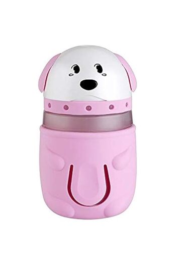 Generic OEM Dog Shape Portable USB Humidifier with Color LED Light (Pink)