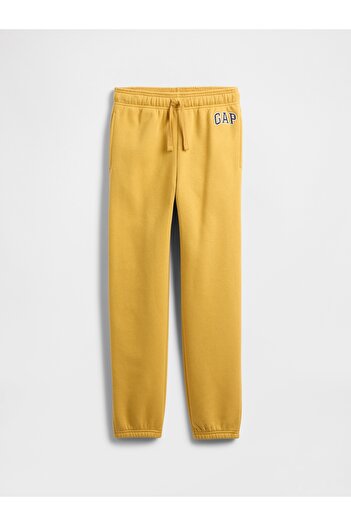 GAP Erkek Çocuk Sarı Relaxed Logo Jogger Eşofman Altı