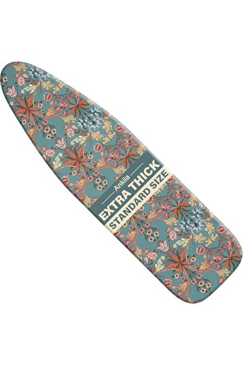 Generic Ankila Ironing Board Cover, 135 * 56cm Inch Standard Ironing Board Cover with Elastic Edge and Hook