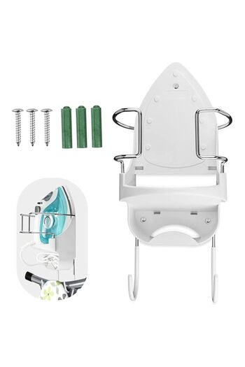 Generic Bolivia's Ironing Board Hanger, 15 cm Width Ironing Board Wall Mount, Iron Board Hanger Wall Mount w