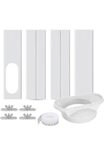 Generic Fohome Portable Ac Window Vent Kit,Universal Portable Ac Window Kit,Adjustable Air Conditioner Windo