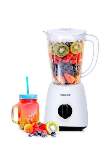 Generic Geepas Geepas-Powerful 600W Powerful Motor Multi-functional 2 in 1 Blender with 2 Speed & Pulse Opti