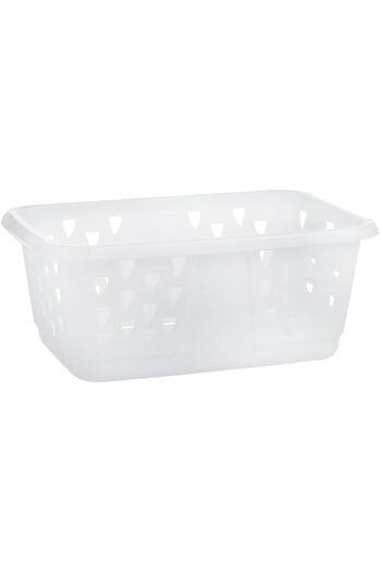 Generic Kis Classic Laundry Basket, 50 Litre Capacity, White