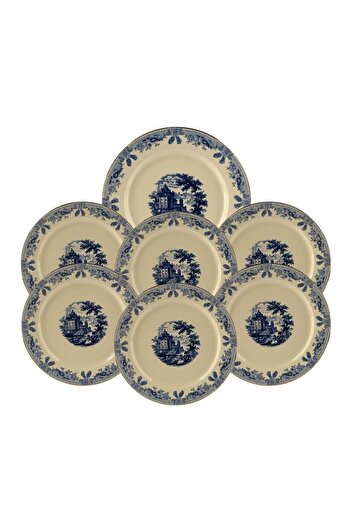 Lucky Art Margaret New Bone 7-Piece Cake Set