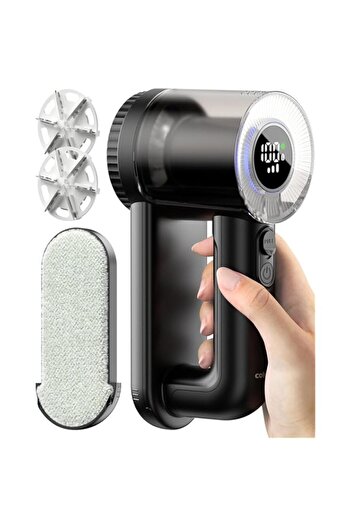 Generic NALACAL Fabric Shaver Rechargeable, Electric Lint Remover Shaver with 3 Blades & Digital Display, El