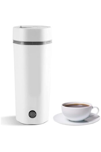 Generic MMMA Portable Electric Kettle for Travel, Travel Kettle Electric Small Stainless Steel, Portable Fas