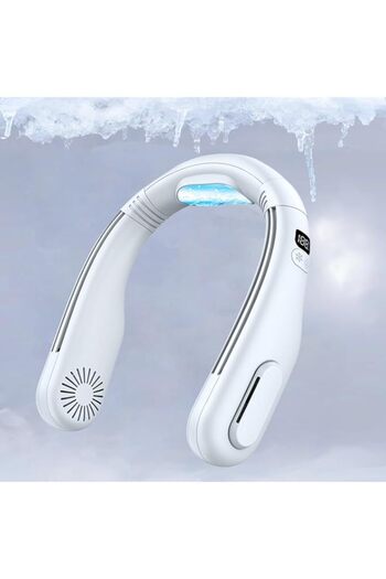 Generic Zienstar-Neck Air Conditioner Portable,360°Up&down Airflow Portable Neck Fan 5200mAh Bladeless Neck