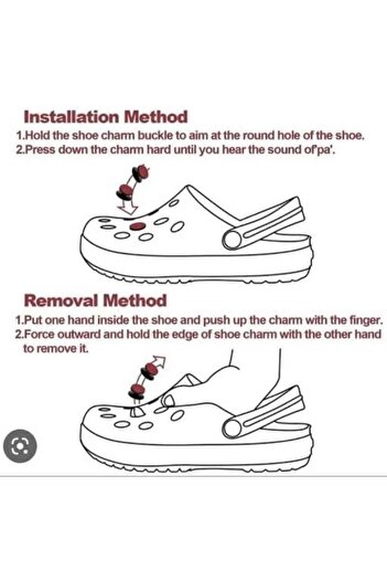 Otto Common 5 pcs Colorful Shoe Charms Set – Fun Decorative Accessories for Clog Shoes 34
