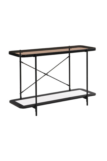 DEC9 Distinctive entrance table with glass top