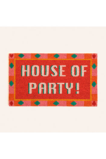 Zsa Zsa Zsu Kerala Coir Door Mat 45X75 cm Red