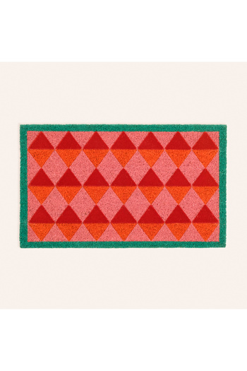 Zsa Zsa Zsu Kerala Coir Doormat 45X75 cm Red - Pink