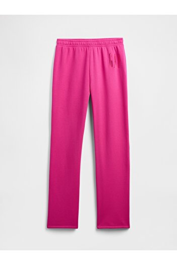 GAP Kadın Pembe Logo Pull-On Slim Eşofman Altı