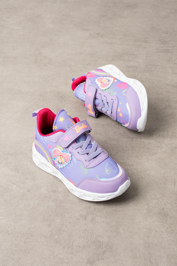 Spor Model Children's Sneaker Quality Flexible Comfortable Velcro and Lace-Up Casual and Ergonomic Shoes