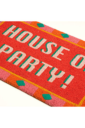 Zsa Zsa Zsu Kerala Coir Door Mat 45X75 cm Red