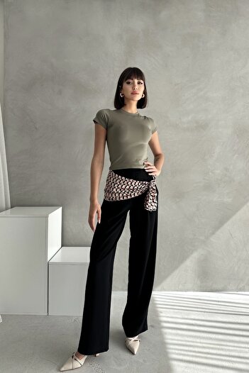 New Now Modal Fabric Circular Neck Half Sleeve Blouse