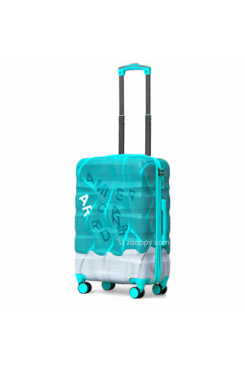 ZAAPPY Hard Shell PC Colorful Printed 20 Inch (7-10kg) Lightweight, Combination Lock, Durable Wheel