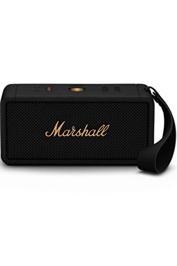 Marshall Middleton II Portable Wireless Bluetooth Speaker - Black & Brass