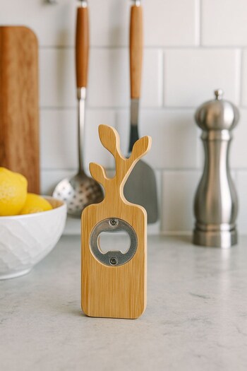 Arma House Geyikli Bamboo Bottle Opener