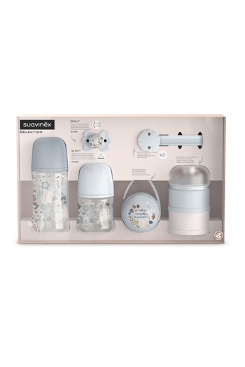 Suavinex Wonderland 6-Piece Starter Set, Blue