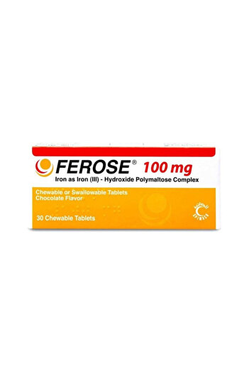 FEROSE 100 MG 30'S