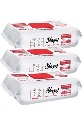 Sleepy Easy Clean Surface Cleaning Wipes - Cherry Blossom (3 PACK)