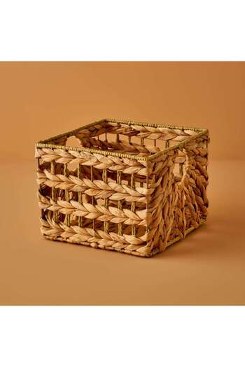 Bella Maison Rosa Wicker Basket Natural (27X27X20 cm)