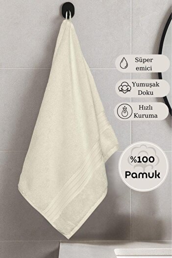 Karna Home Бавовняний одношаровий рушник Karna Premıum Ramse - 50 x 90